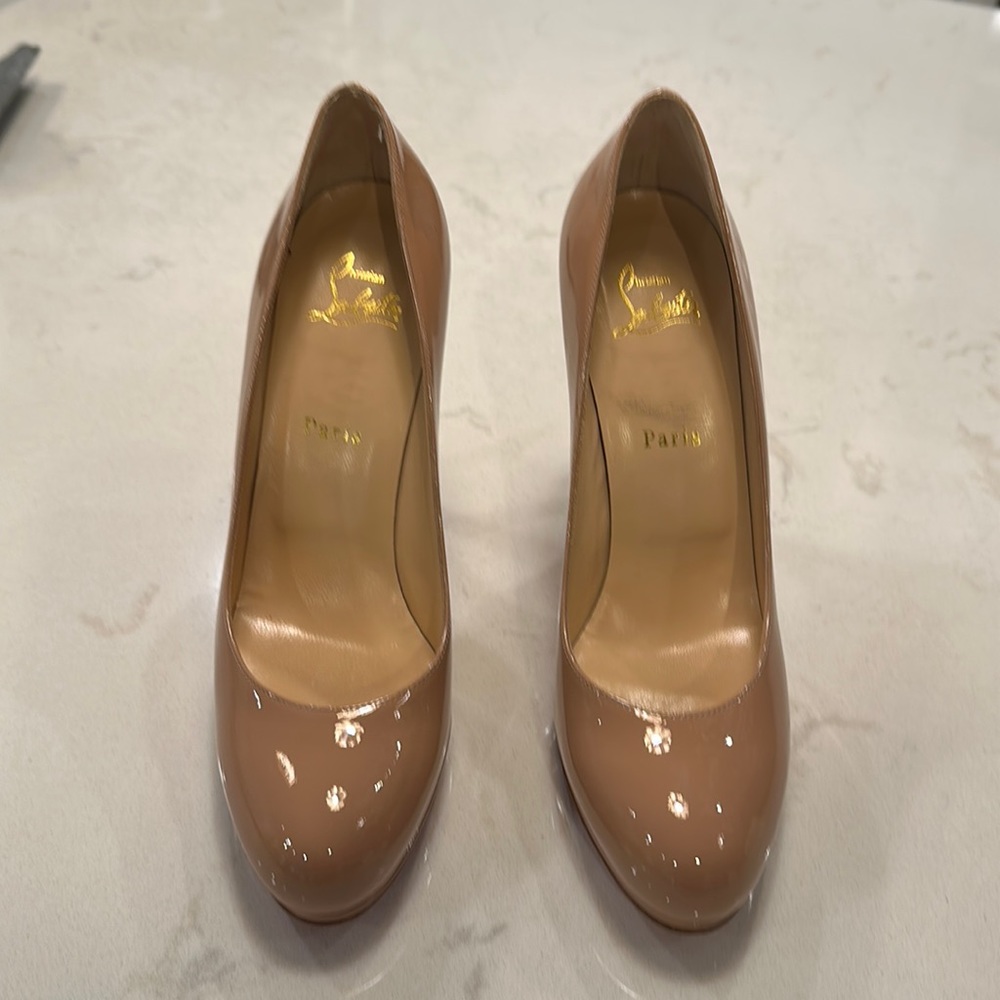 Christian Louboutin Nude 100 mm Pumps